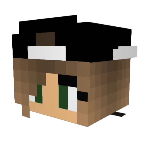 Dragomir_0326 Minecraft avatar head, 3D render