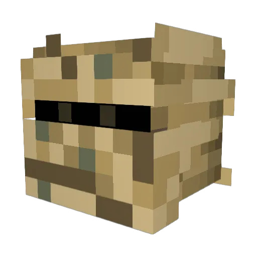 Dragon00275 Minecraft avatar head, 3D render