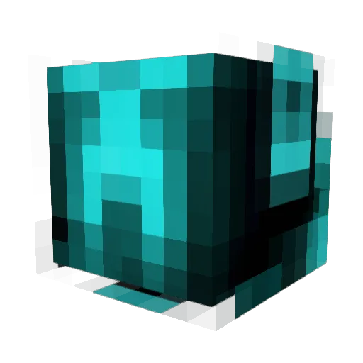 DragonBallZ321 Minecraft avatar head, 3D render