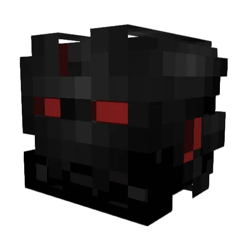 DragonBorn10K Minecraft avatar head, 3D render