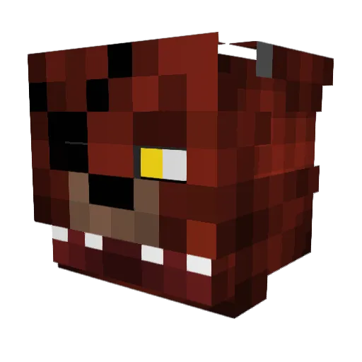 DragonBoy24 Minecraft avatar head, 3D render