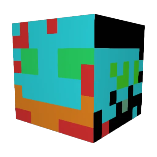 DragonCode01 Minecraft avatar head, 3D render
