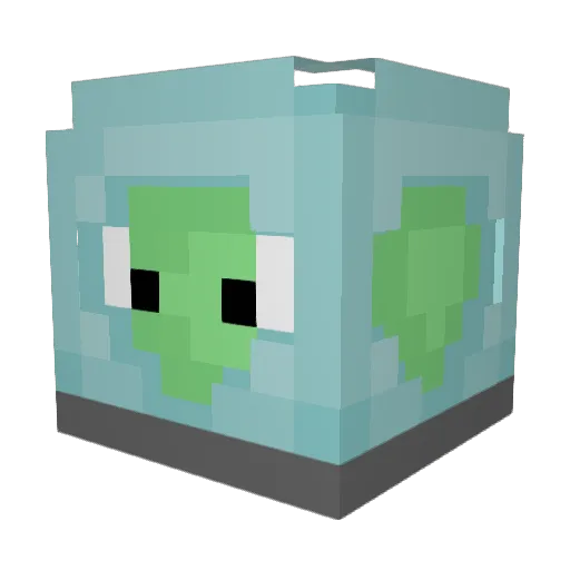 DragonEye593 Minecraft avatar head, 3D render