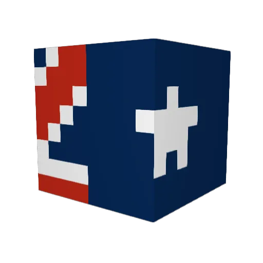 DragonFire076565 Minecraft avatar head, 3D render