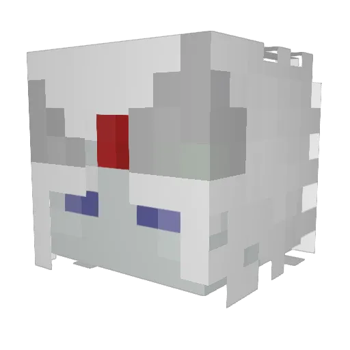 DragonGodEon Minecraft avatar head, 3D render