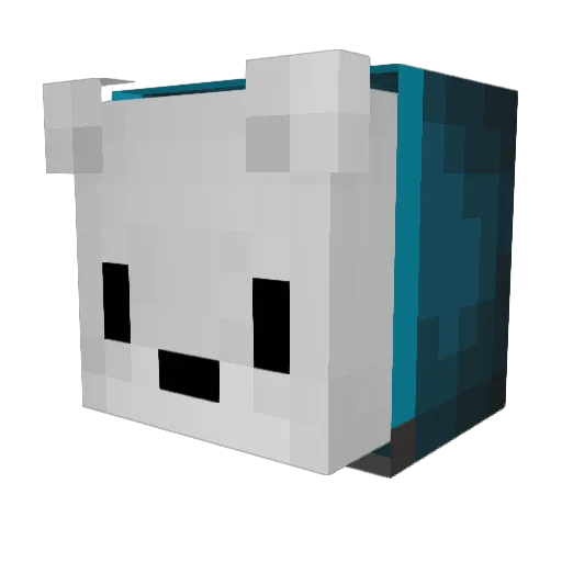 DragonHunterTR Minecraft avatar head, 3D render