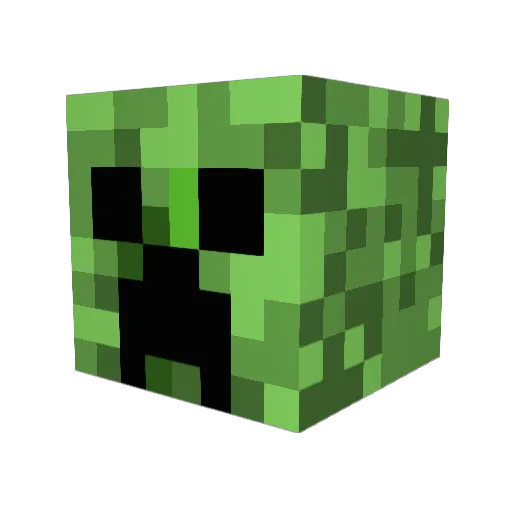 DragonHunterWes Minecraft avatar head, 3D render