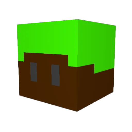 DragonJun13 Minecraft avatar head, 3D render