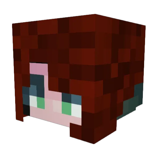DragonKillers925 Minecraft avatar head, 3D render