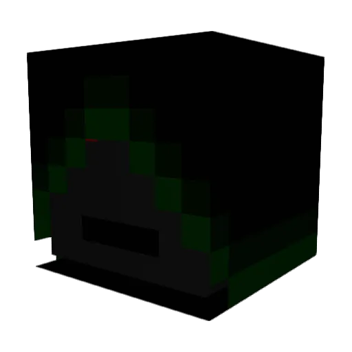 DragonKing1067 Minecraft avatar head, 3D render