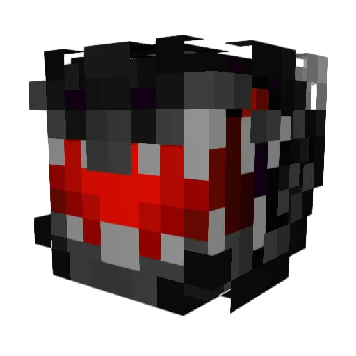DragonKing997 Minecraft avatar head, 3D render