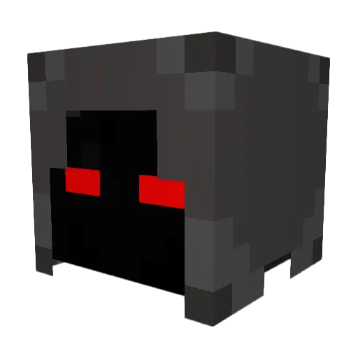 DragonKult Minecraft avatar head, 3D render