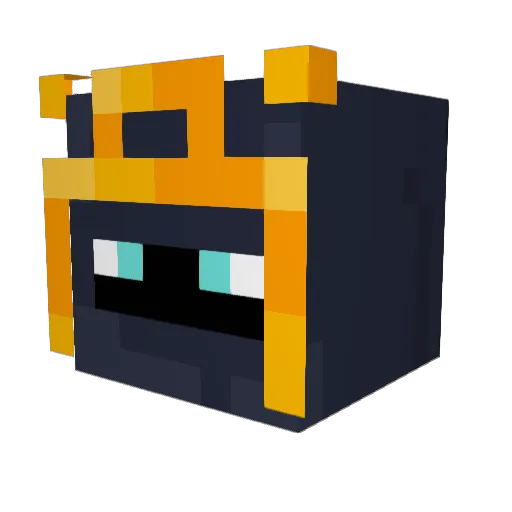 DragonLegend645 Minecraft avatar head, 3D render