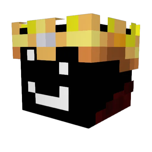 DragonMC__ Minecraft avatar head, 3D render