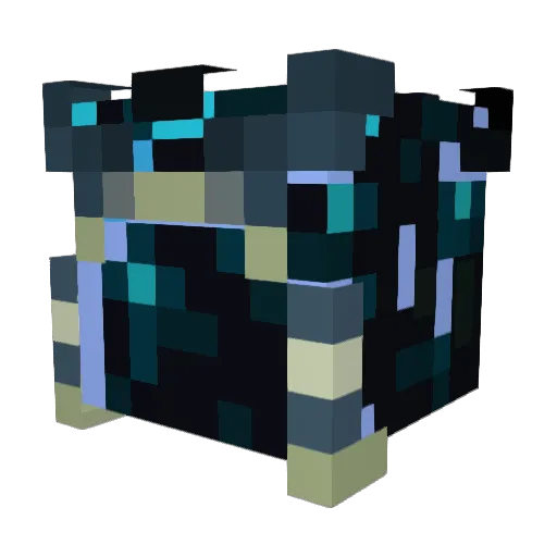 DragonManCraft Minecraft avatar head, 3D render