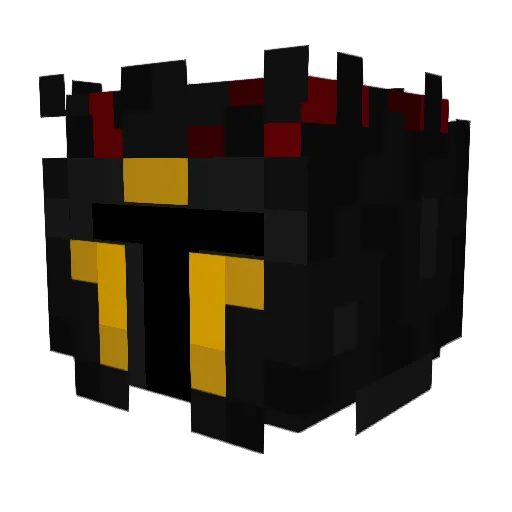 DragonMancer136 Minecraft avatar head, 3D render