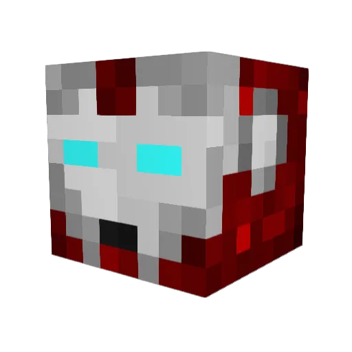DragonMaster143 Minecraft avatar head, 3D render
