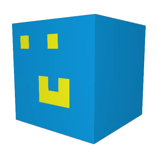 DragonMasterNW Minecraft avatar head, 3D render