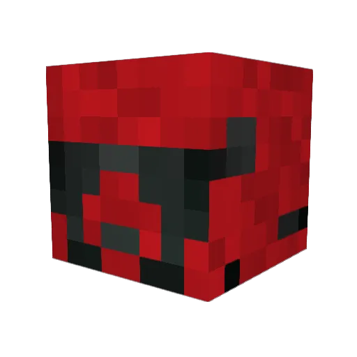 DragonOIO Minecraft avatar head, 3D render
