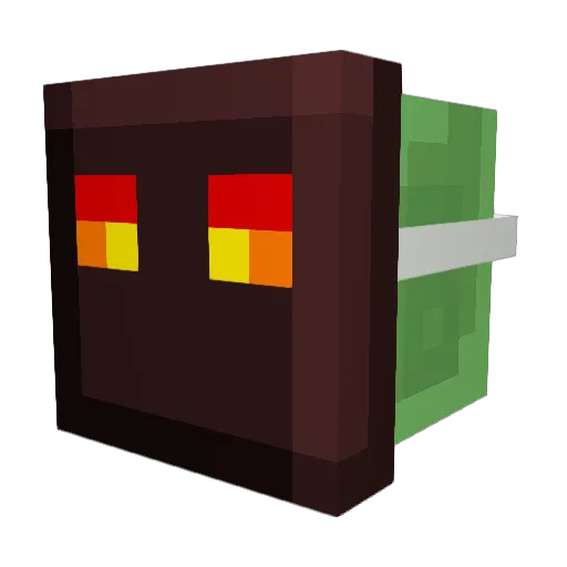 DragonSV05 Minecraft avatar head, 3D render