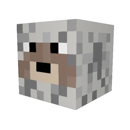 DragonSlayer2069 Minecraft avatar head, 3D render