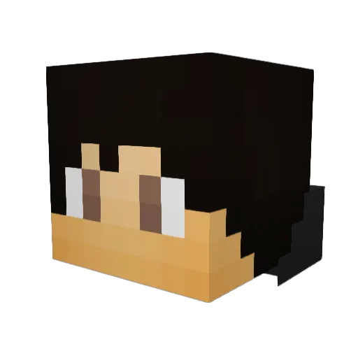 DragonSysyn01 Minecraft avatar head, 3D render