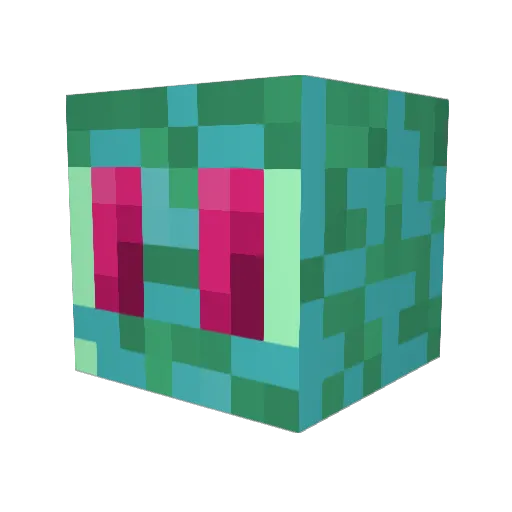 DragonTamerYoshi Minecraft avatar head, 3D render
