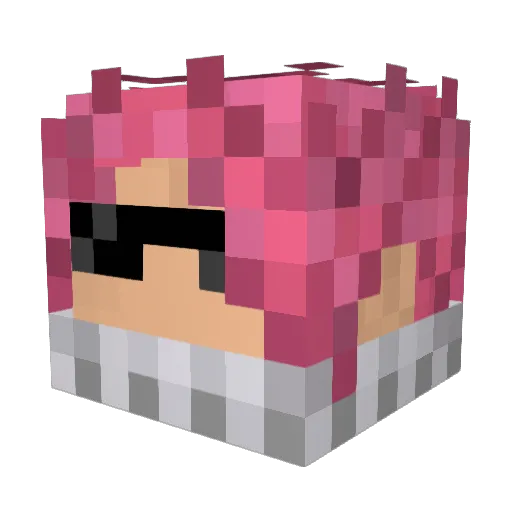 Dragon_Blaze29 Minecraft avatar head, 3D render