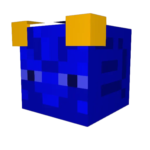 Dragon_Boii_1 Minecraft avatar head, 3D render