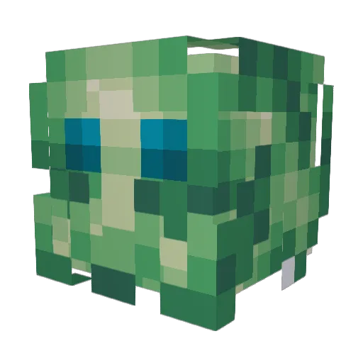 Dragon_King_EX Minecraft avatar head, 3D render