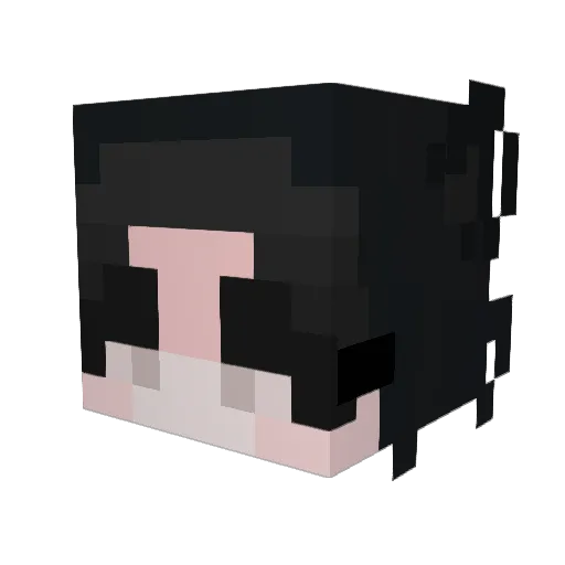 Dragon_Kingj Minecraft avatar head, 3D render