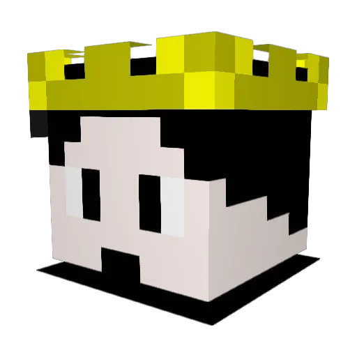 Dragon_Mango Minecraft avatar head, 3D render