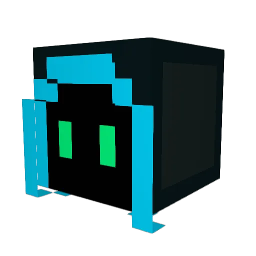 Dragon_Morfer_Z Minecraft avatar head, 3D render