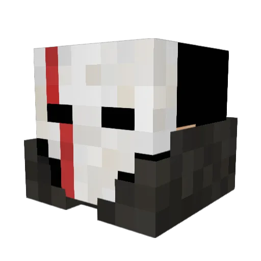 Dragon_hunterBr Minecraft avatar head, 3D render