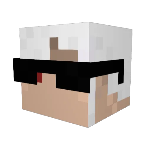 Dragon_x5 Minecraft avatar head, 3D render