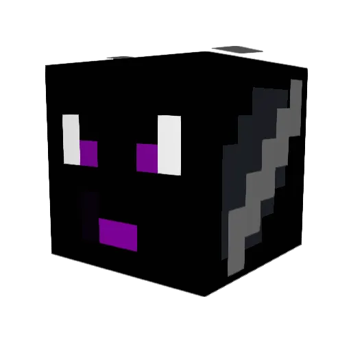 Dragonbuildz212 Minecraft avatar head, 3D render
