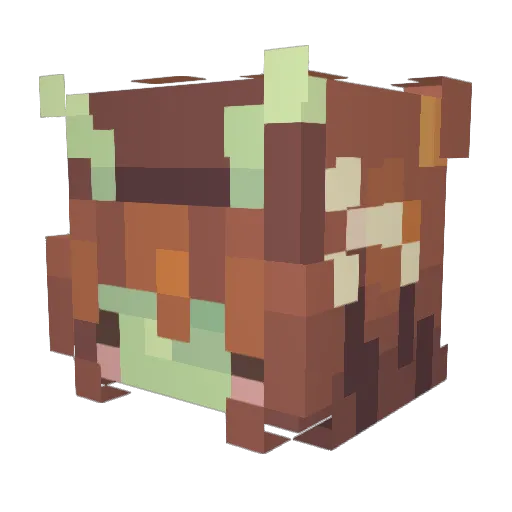 Dragondriftr Minecraft avatar head, 3D render