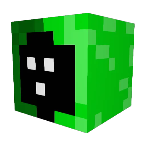 Dragonfighter221 Minecraft avatar head, 3D render