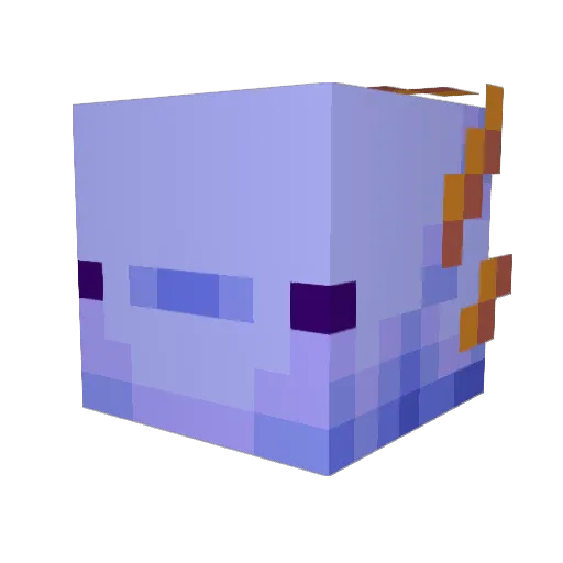 Dragonfury_2 Minecraft avatar head, 3D render