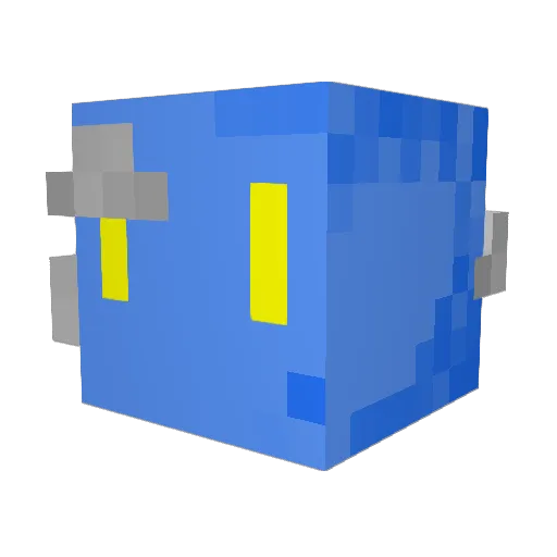 Dragonman04 Minecraft avatar head, 3D render
