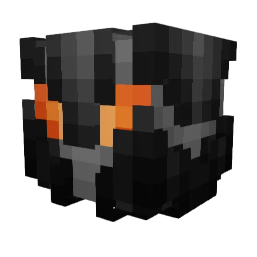 Dragonmaster80 Minecraft avatar head, 3D render