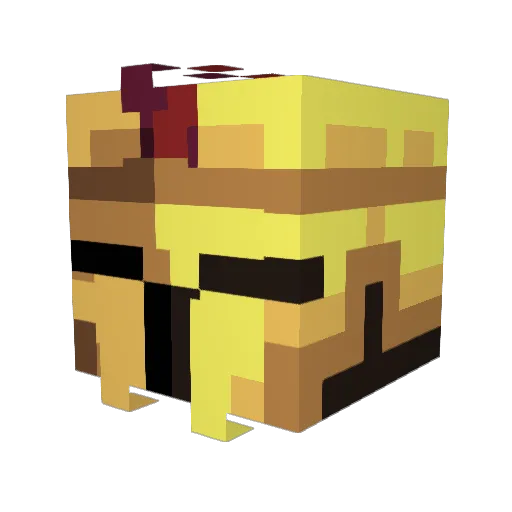DragonofOrion Minecraft avatar head, 3D render