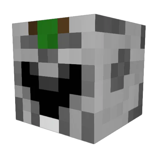 Dragonologist11 Minecraft avatar head, 3D render