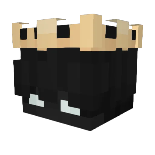 Dragons67 Minecraft avatar head, 3D render