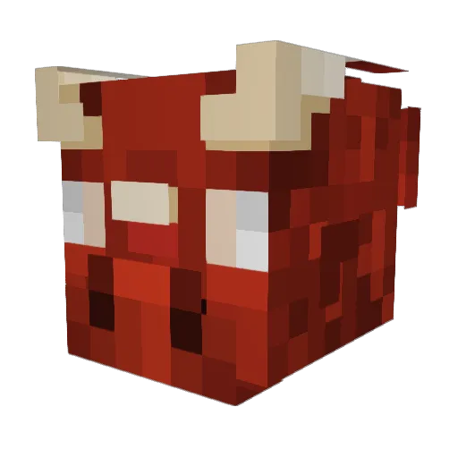 Dragonsmith42 Minecraft avatar head, 3D render