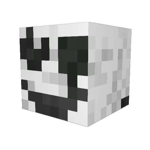Dragonzepic Minecraft avatar head, 3D render