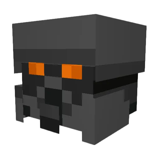 DragoonGXG Minecraft avatar head, 3D render