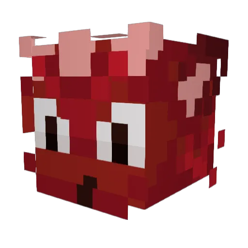 DragoonLorde Minecraft avatar head, 3D render