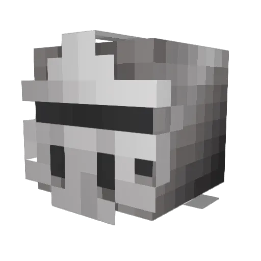 Dragoon_90 Minecraft avatar head, 3D render