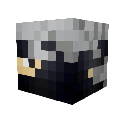 Dragulasch Minecraft avatar head, 3D render